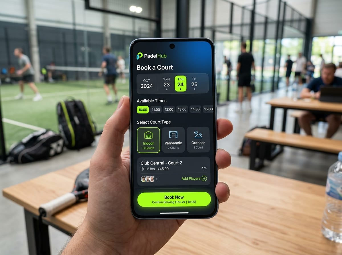 PadelHub Mobile App